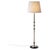 Alte Floor Lamp in Brass with Bronze and Fabric by Marine Breynaert For Sale - Image 6 of 6