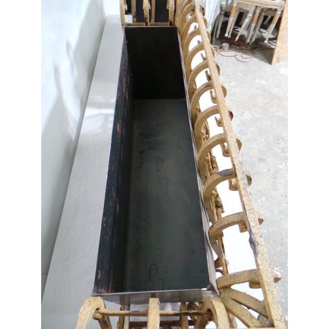 Wrought Iron Window Garden Planter For Sale - Image 9 of 12