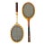 1960s Wooden Tennis Racket Pair For Sale
