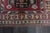 1970s 1970s Vintage Handmade Wool Cotton Red Area Rug For Sale - Image 5 of 11