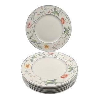 Vintage Villeroy & Boch Albertina 8.5” Salad Plates -Set of 7 For Sale