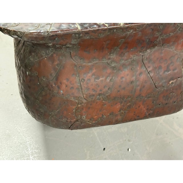 Bill Anson Copper Clad and Pottery Planter, Attributed For Sale - Image 11 of 12