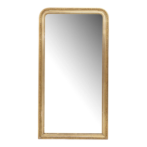 19th Century French Louis Philippe Giltwood Mirror