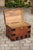 English Oak Trunk with Metal Accents and Lateral Handles, Late 19th Century For Sale - Image 10 of 12