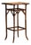 1900-1909 France Warm Honey Bamboo Faux-Bamboo Side Table For Sale