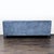 2010s Mitchell Gold + Bob Williams 3-Seat Blue Velvet Sofa For Sale - Image 5 of 7
