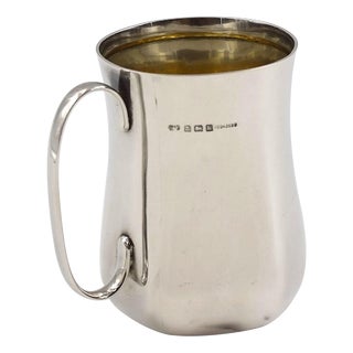Vintage Modernist Silver Jug by Bulgari, Italy, 20th Century For Sale