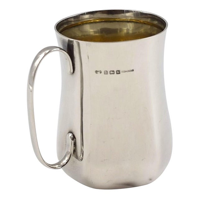 Vintage Modernist Silver Jug by Bulgari, Italy, 20th Century For Sale