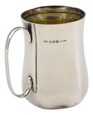Vintage Modernist Silver Jug by Bulgari, Italy, 20th Century