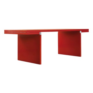 Modern Orseolo Table in Aluminum & MDF by Carlo Scarpa for Cassina, Italy For Sale