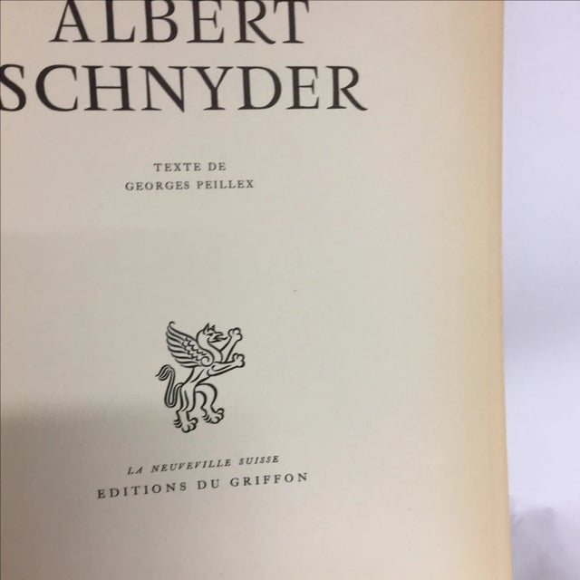 Mid-Century Modern Albert Schnyder Folio Landscapes and Portraits, 1951 For Sale - Image 3 of 10