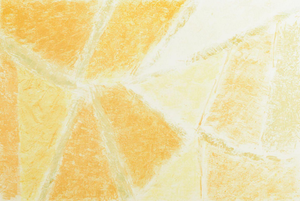 Frede Christoffersen, Abstract Work in Yellow Tones, 1962, Color Lithograph on Paper
