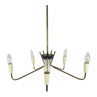 Mid-Century Modern Sputnik Chandelier, 1960s, Germany For Sale