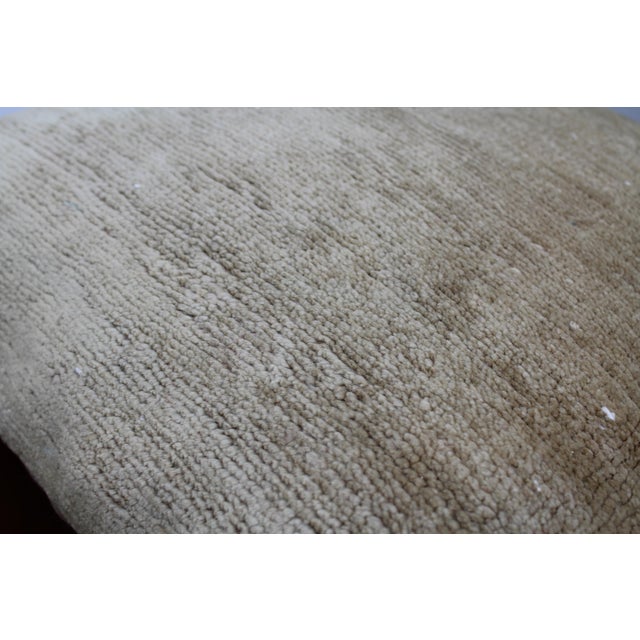 Turkish Vintage Rug Decorative Pillow Cover - 20"x20" For Sale In Raleigh - Image 6 of 12