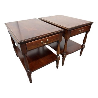 Madison Square Adams County Collection Side Tables, Pair For Sale