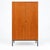 Vintage Two-Door Wardrobe Wooden Wardrobe with Hanging and Shelving Sections For Sale - Image 6 of 6