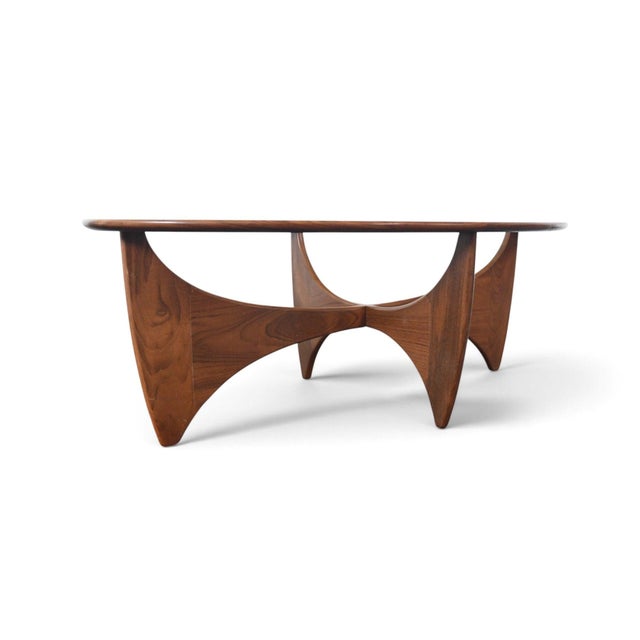 This oval coffee table is from G Plan's Astro range, designed by Victor B. Wilkins and produced in England in 1966. The...
