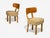 Axel Einar Hjorth, Rare Birka Chairs, Birch, Honey Sheepskin, Sweden, 1930s For Sale - Image 4 of 12