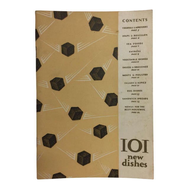 101 New Dishes, Book For Sale