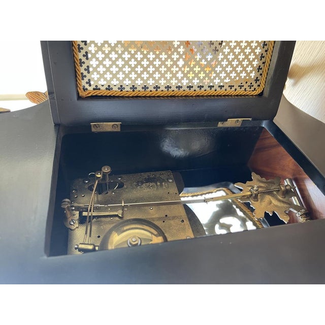 Antique Regency Style Mantel Clock, 1920s For Sale - Image 3 of 5