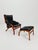 Set of Mid-Century Modern Lounge Chair and Ottoman by Swedese, 1960 For Sale - Image 6 of 18