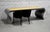 Black Wave Table attributed to Hans Kolpa, Netherlands For Sale - Image 8 of 8