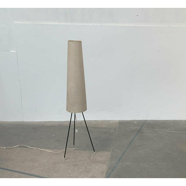 Mid-Century Minimalist Tripod Cocoon Floor Lamp, 1960s For Sale - Image 13 of 18