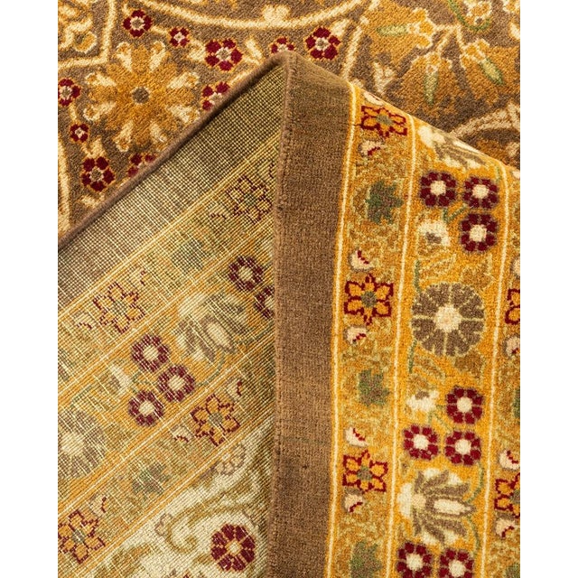 Mogul, One-of-a-Kind Hand-Knotted Area Rug in Brown, 8' 1" x 10' 4" For Sale In New York - Image 6 of 8