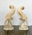 Pair Italian Alabaster Parrot Bird Sculptures - Mid Century For Sale - Image 4 of 18