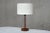 Rosewood Model 6120 Table Lamp from Falkenbergs Belysning, Sweden, 1950s For Sale - Image 9 of 13