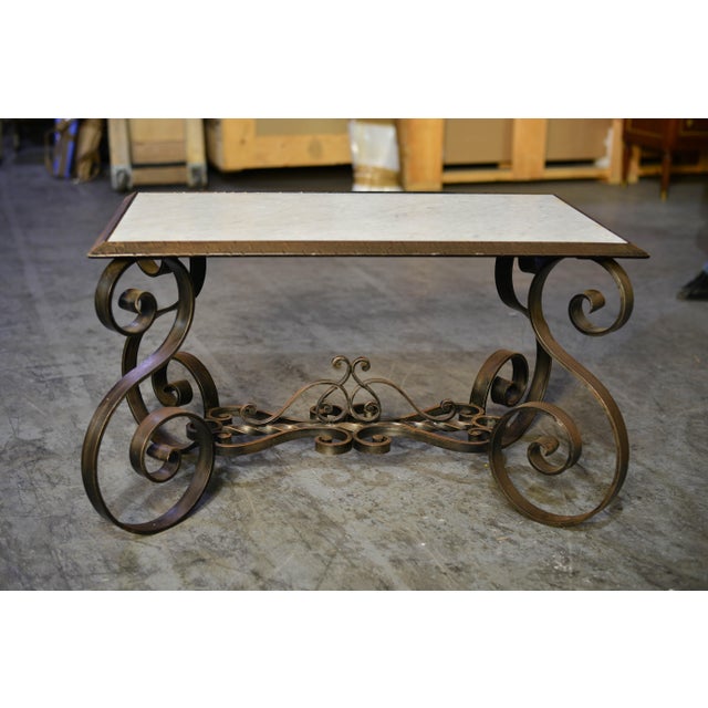 French Iron Coffee Table Chairish