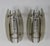 Italian Veca Smoked and Clear Glass Sconces from Veca, 1970s, Set of 2 For Sale - Image 9 of 18