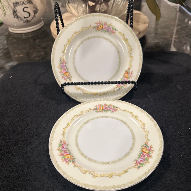 Art Deco Vintage Noritake Rochelle Swampy Dinnerware Rochelle Swampy For Sale - Image 3 of 12