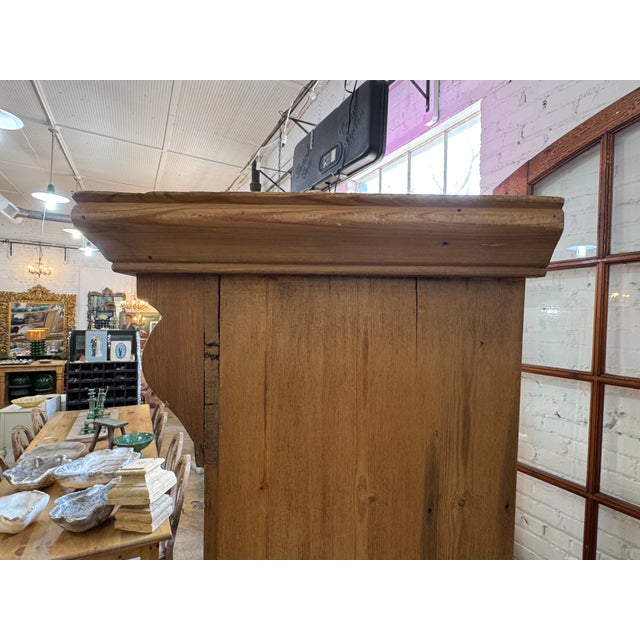 1900-1909 Pine Bookcase With Drawer For Sale - Image 9 of 12