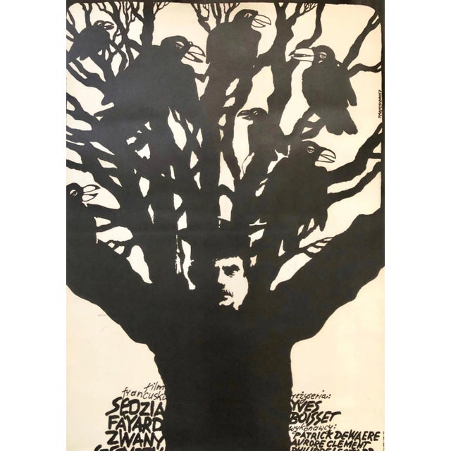 Poster for the Film Judge Fayard Called Sheriff by W. Terechowicz, 1970s For Sale