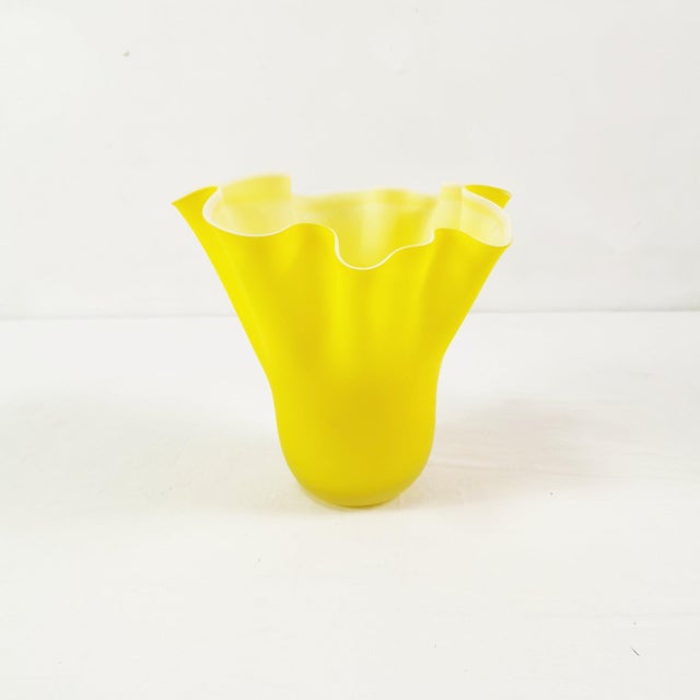 Handkerchief Vase in Murano Glass, Italy, 1970s For Sale - Image 14 of 14
