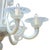 Classic Venetian Glass Chandelier, Iridescent, Murano, Italy For Sale In Austin - Image 6 of 9
