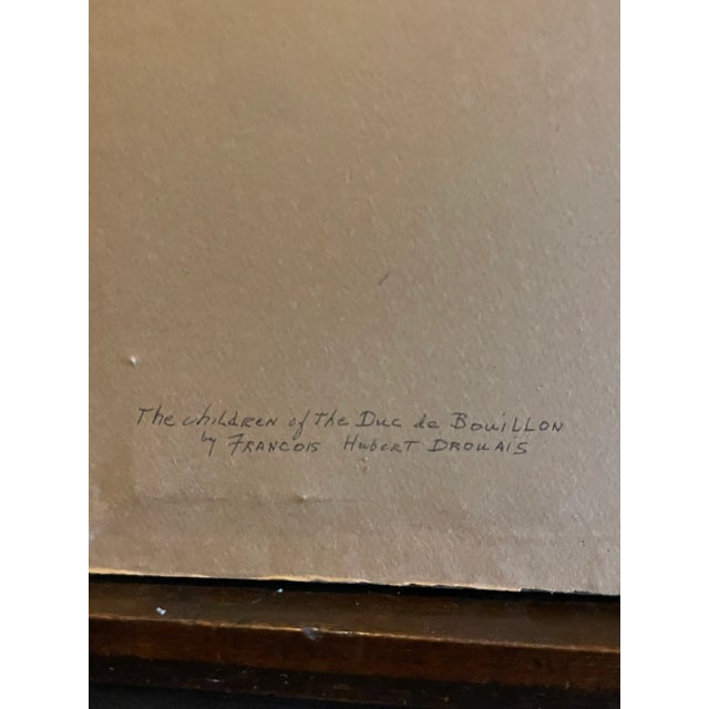 18th Century Framed Duke of Bouillon Gouache Portraits by Francois Hubert Drouais For Sale - Image 11 of 12