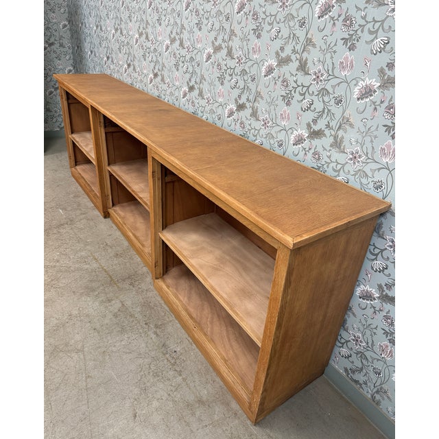 Wood Vintage Oak Workshop Cabinet, 1950s For Sale - Image 7 of 12