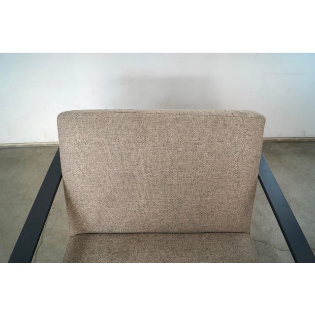 Gray 2010’s Mid-Century Modern Style Cb2 Specs Lounge Chair For Sale - Image 8 of 12