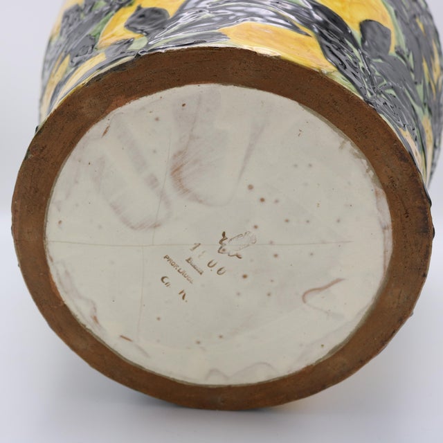 Lemons Art Deco Period Ceramic Vase Max Laeuger Germany 1921 For Sale In New York - Image 6 of 18