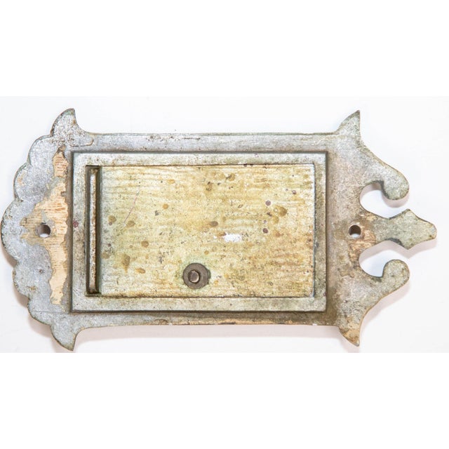 Antique Victorian Speakeasy Door Knocker Viewer and Peephole Grill in ...