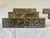 Los Castillo 1950s 6 Brass Inlay Cabinet Pulls in the Style of Los Castillo For Sale - Image 4 of 13