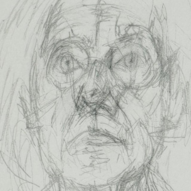 Modern Alberto Giacometti, Portrait of the Mother, 1963, Original Lithograph For Sale - Image 3 of 8