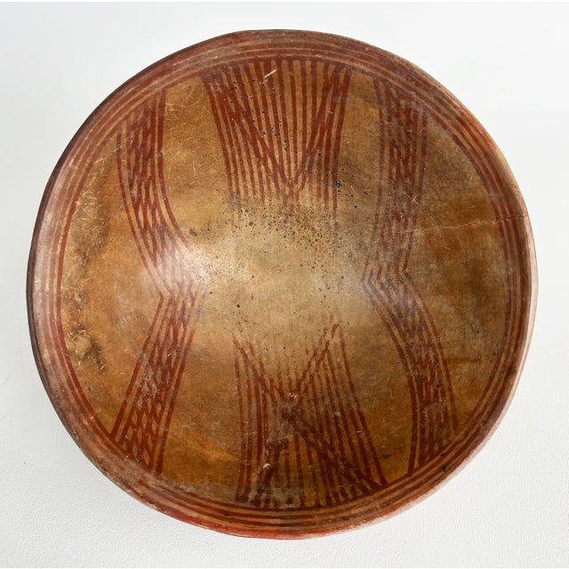 Pre-Columbian Nariño Decorated Footed Pottery Bowl Collection, Set of Four For Sale - Image 15 of 18