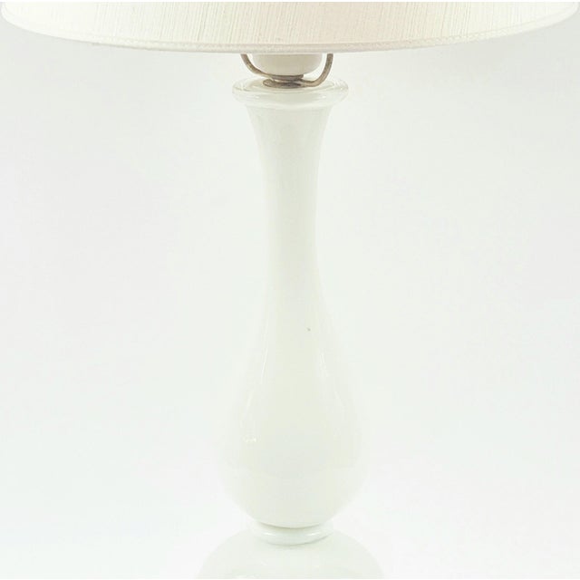 Labelled Mid-Century Murano Glass Table Lamp From Barovier & Toso, Italy, 1940s/1950s For Sale - Image 6 of 10