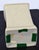 1970s Lenox Hummingbird Rectangle Vase Embossed Fine Ceramic 24k Gold Trim For Sale - Image 12 of 18