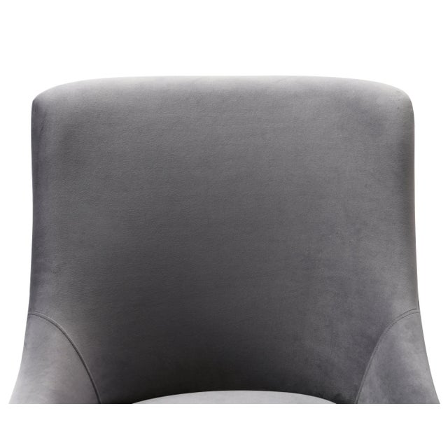 Beatrix Grey Office Swivel Chair For Sale - Image 4 of 8