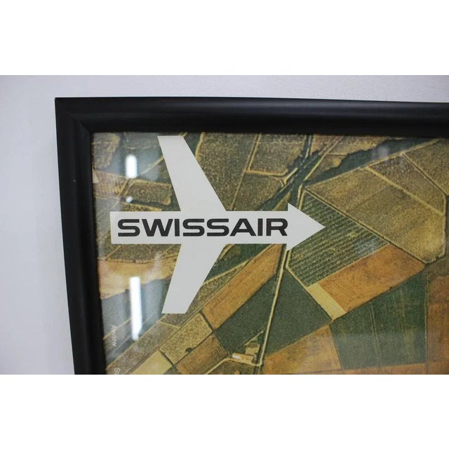 Swissair Europe Travel Poster by Emil Schulthess & Hans Frei, 1971 For Sale - Image 4 of 6