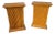 Pedestals in Rattan, 1960s, Set of 2 For Sale